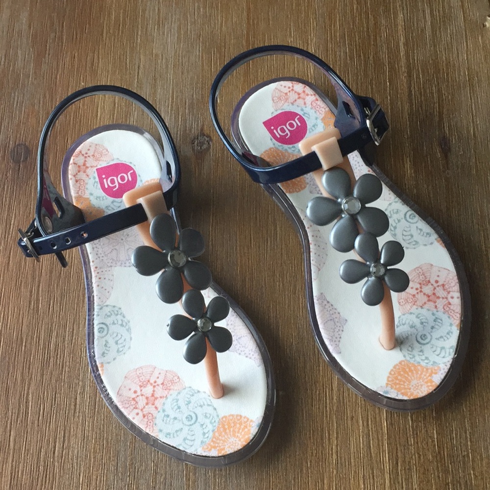 Ursula Glam Toddler Sandal by Igor, NWT